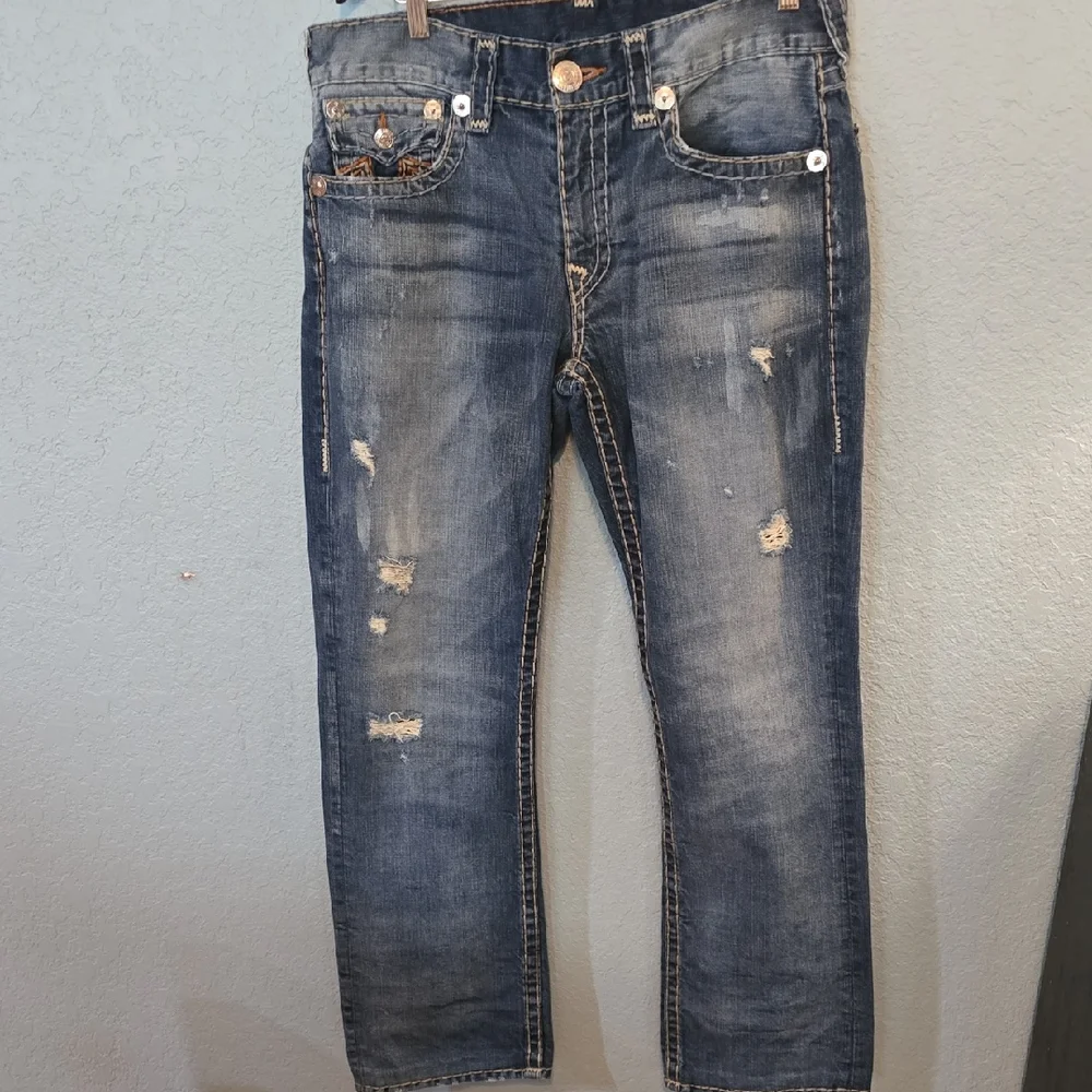 True Religion Blue Denim Jeans